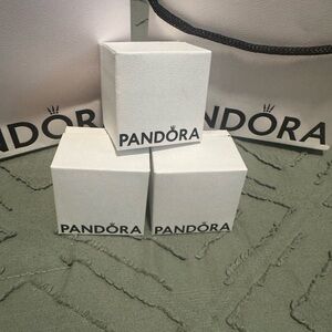 Pandora White and Pink Gift Set